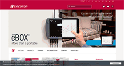 Desktop Screenshot of fr.circutor.com