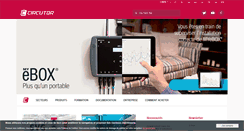 Desktop Screenshot of circutor.fr