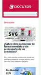 Mobile Screenshot of circutor.es
